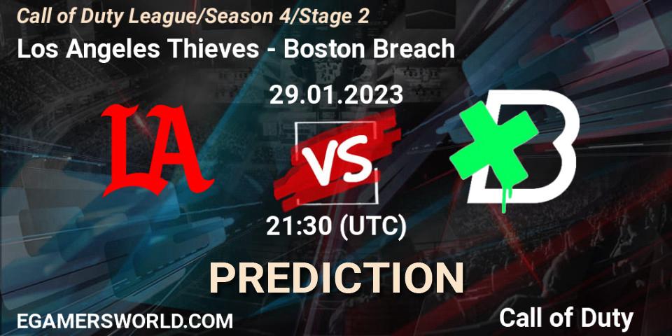 Pronóstico Los Angeles Thieves - Boston Breach. 29.01.2023 at 21:30, Call of Duty, Call of Duty League 2023: Stage 2 Major Qualifiers