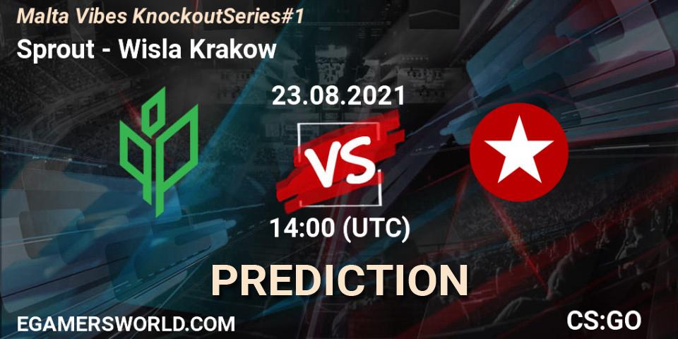 Pronóstico Sprout - Wisla Krakow. 23.08.2021 at 14:00, Counter-Strike (CS2), Malta Vibes Knockout Series #1