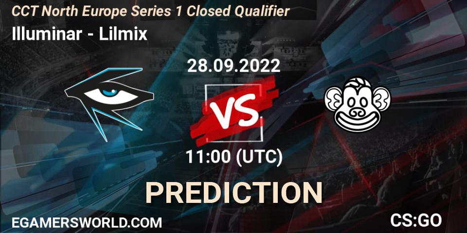 Pronóstico Illuminar - Lilmix. 28.09.2022 at 11:00, Counter-Strike (CS2), CCT North Europe Series 1 Closed Qualifier