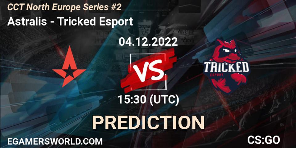 Pronóstico Astralis - Tricked Esport. 04.12.2022 at 15:40, Counter-Strike (CS2), CCT North Europe Series #2