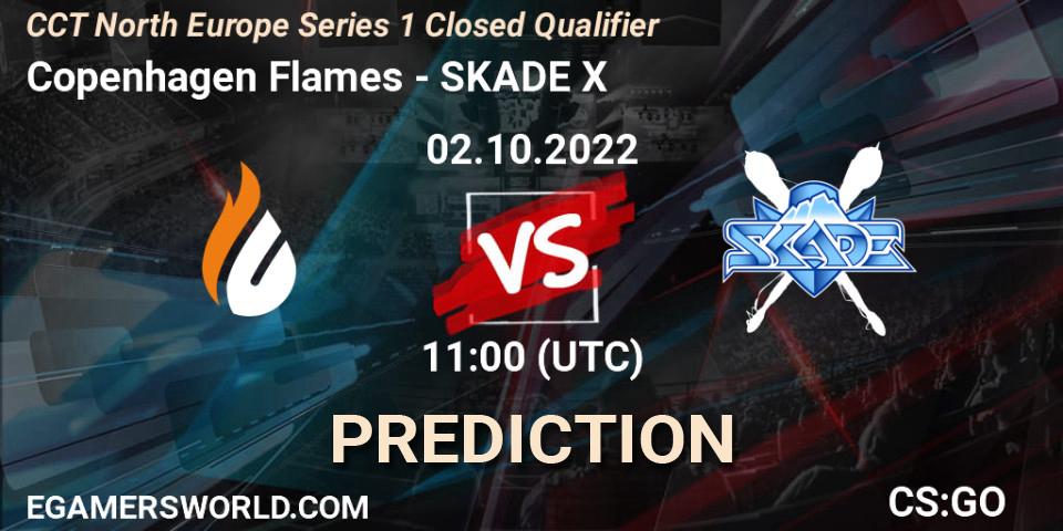 Pronóstico Copenhagen Flames - SKADE X. 02.10.2022 at 11:00, Counter-Strike (CS2), CCT North Europe Series 1 Closed Qualifier