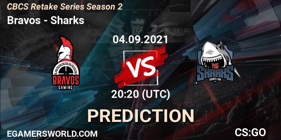 Pronóstico Bravos - Sharks. 04.09.2021 at 20:10, Counter-Strike (CS2), CBCS Retake Series Season 2