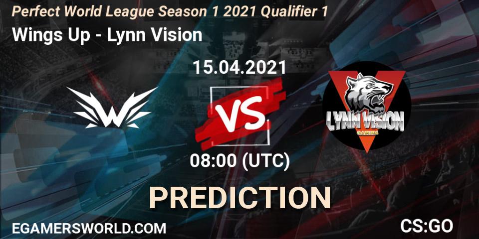 Pronóstico Wings Up - Team LZ. 15.04.2021 at 08:10, Counter-Strike (CS2), Perfect World League Season 1 2021 Qualifier 1