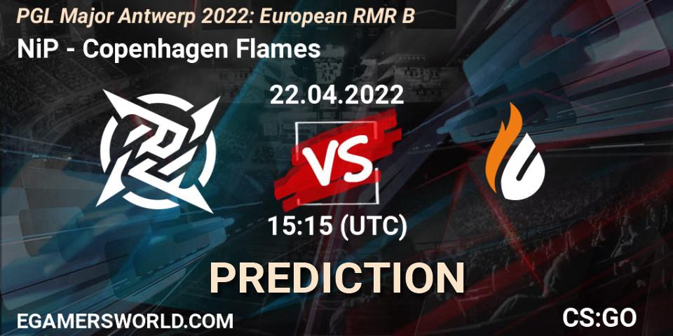 Pronóstico NiP - Copenhagen Flames. 22.04.2022 at 14:55, Counter-Strike (CS2), PGL Major Antwerp 2022: European RMR B