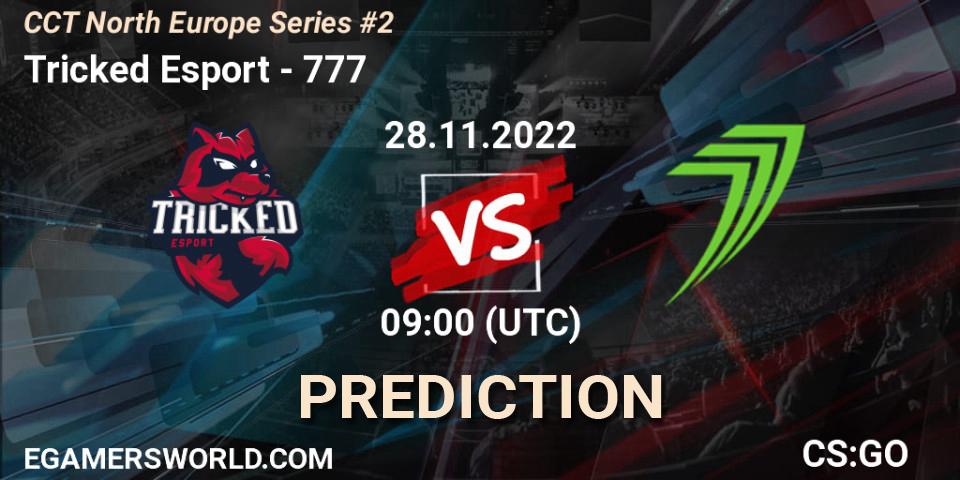 Pronóstico Tricked Esport - 777. 28.11.22, CS2 (CS:GO), CCT North Europe Series #2