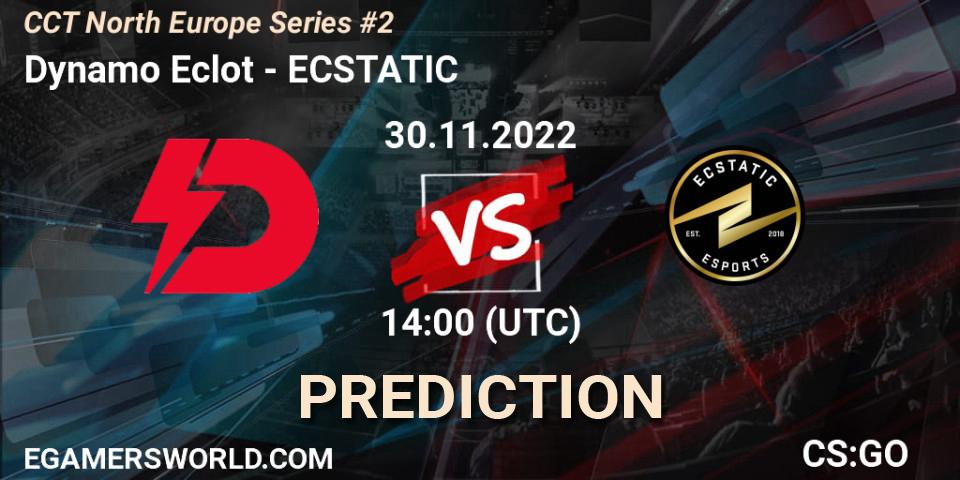 Pronóstico Dynamo Eclot - ECSTATIC. 30.11.2022 at 14:00, Counter-Strike (CS2), CCT North Europe Series #2