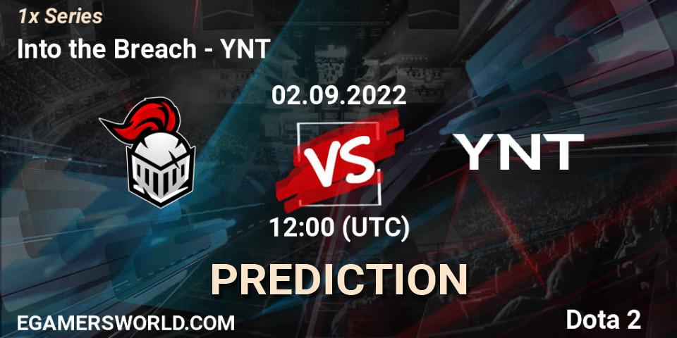 Pronóstico Into the Breach - YNT. 02.09.2022 at 12:04, Dota 2, 1x Series