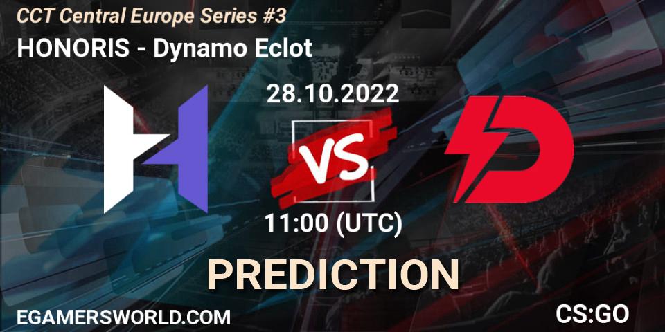 Pronóstico HONORIS - Dynamo Eclot. 28.10.22, CS2 (CS:GO), CCT Central Europe Series #3