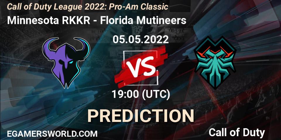 Pronóstico Minnesota RØKKR - Florida Mutineers. 05.05.2022 at 19:00, Call of Duty, Call of Duty League 2022: Pro-Am Classic