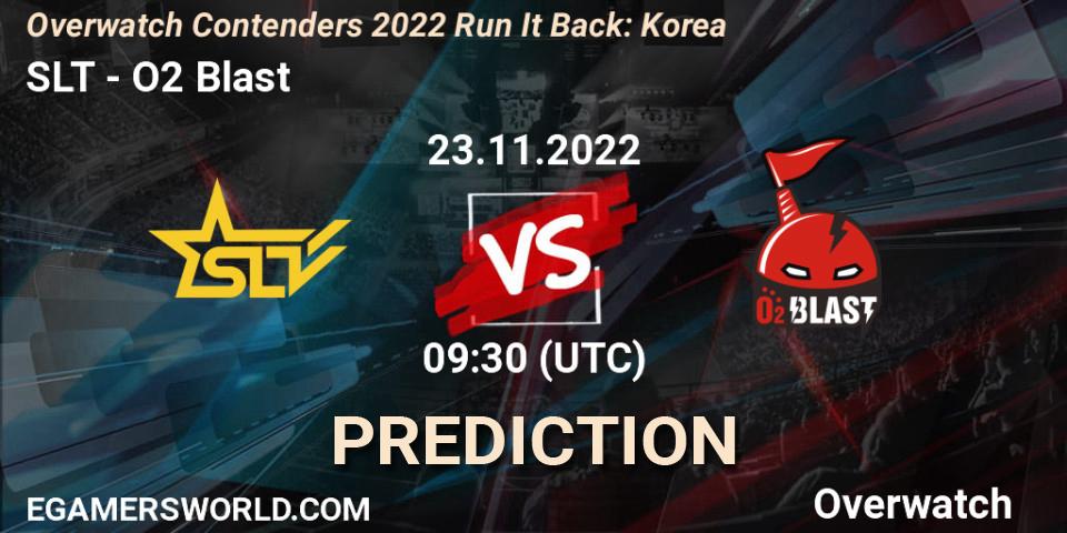 Pronóstico SLT - O2 Blast. 23.11.2022 at 09:48, Overwatch, Overwatch Contenders 2022 Run It Back: Korea