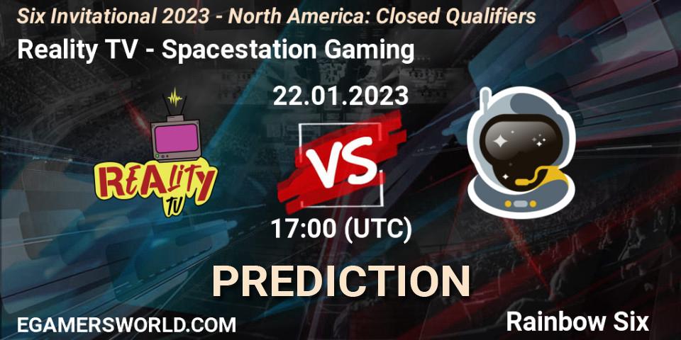 Pronóstico Reality TV - Spacestation Gaming. 22.01.2023 at 17:00, Rainbow Six, Six Invitational 2023 - North America: Closed Qualifiers
