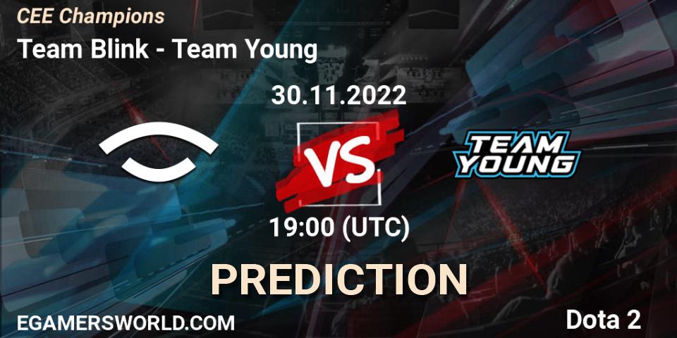 Pronóstico Team Blink - Team Young. 30.11.22, Dota 2, CEE Champions
