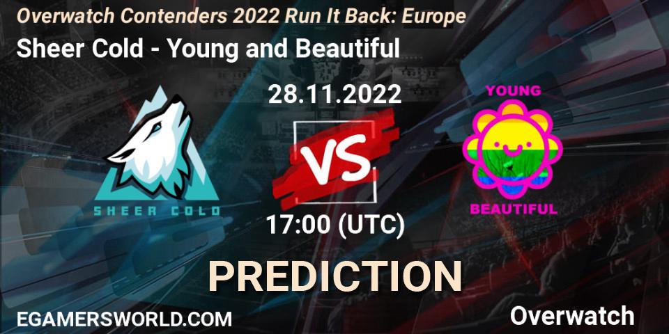Pronóstico Sheer Cold - Young and Beautiful. 29.11.2022 at 20:00, Overwatch, Overwatch Contenders 2022 Run It Back: Europe