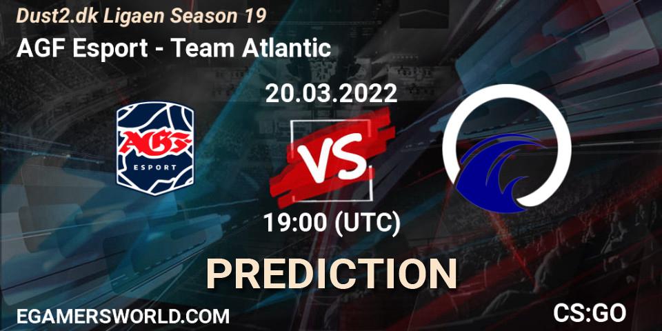 Pronóstico AGF Esport - Team Atlantic. 20.03.22, CS2 (CS:GO), Dust2.dk Ligaen Season 19