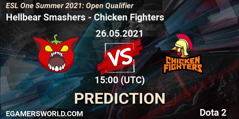 Pronóstico Hellbear Smashers - Chicken Fighters. 26.05.2021 at 15:08, Dota 2, ESL One Summer 2021: Open Qualifier