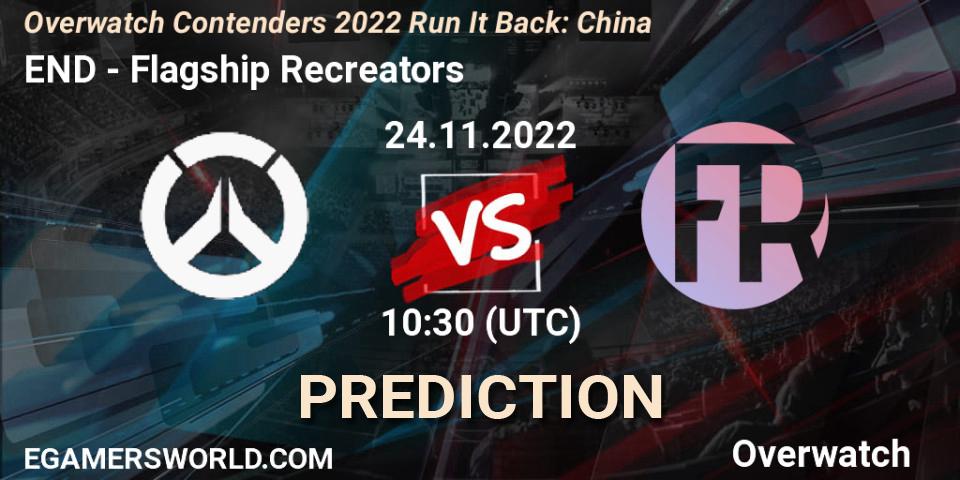 Pronóstico END - Flagship Recreators. 24.11.22, Overwatch, Overwatch Contenders 2022 Run It Back: China