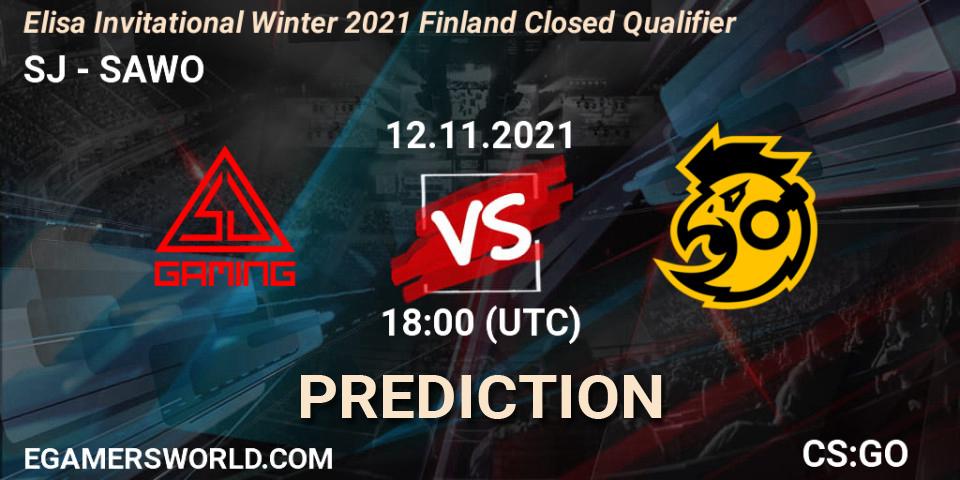 Pronóstico SJ - SAWO. 12.11.21, CS2 (CS:GO), Elisa Invitational Winter 2021 Finland Closed Qualifier