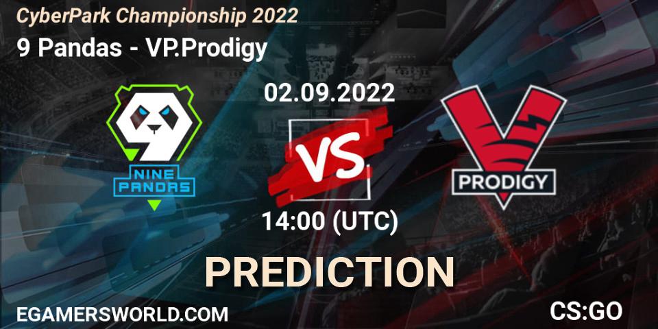Pronóstico 9 Pandas - VP.Prodigy. 02.09.2022 at 13:55, Counter-Strike (CS2), CyberPark Championship 2022