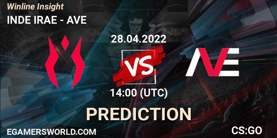 Pronóstico INDE IRAE - AVE. 28.04.2022 at 14:00, Counter-Strike (CS2), Winline Insight