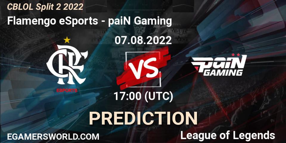 Pronóstico Flamengo eSports - paiN Gaming. 07.08.22, LoL, CBLOL Split 2 2022
