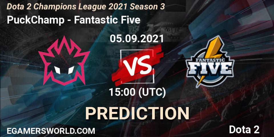 Pronóstico PuckChamp - Fantastic Five. 05.09.2021 at 15:05, Dota 2, Dota 2 Champions League 2021 Season 3