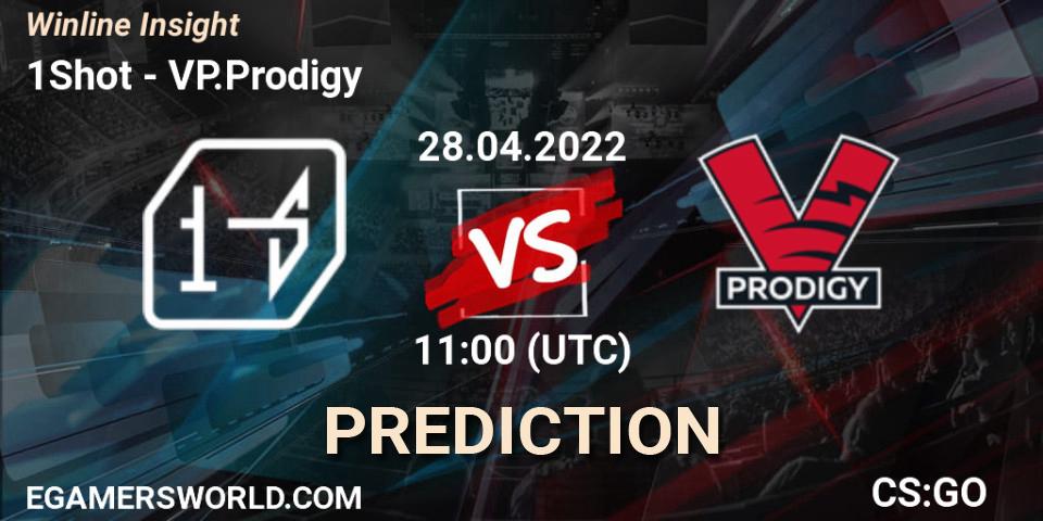 Pronóstico 1Shot - VP.Prodigy. 28.04.2022 at 11:00, Counter-Strike (CS2), Winline Insight