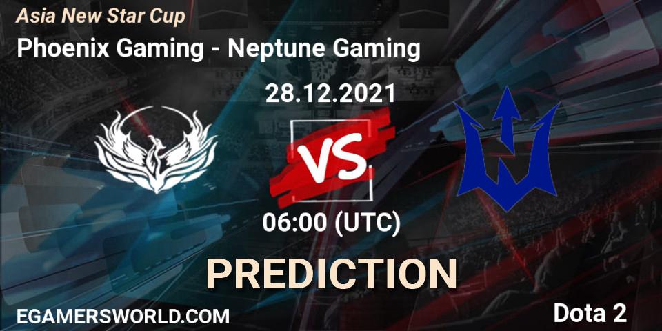Pronóstico Phoenix Gaming - Neptune Gaming. 28.12.2021 at 05:07, Dota 2, Asia New Star Cup