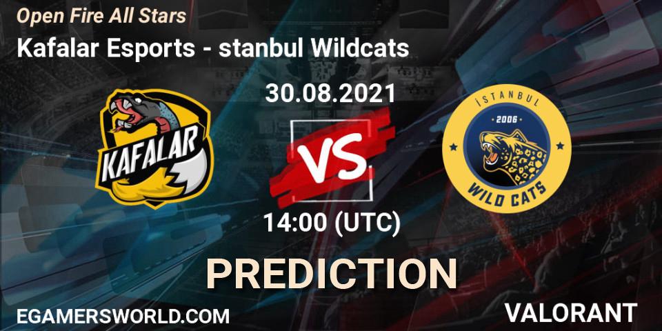 Pronóstico Kafalar Esports - İstanbul Wildcats. 30.08.2021 at 15:30, VALORANT, Open Fire All Stars