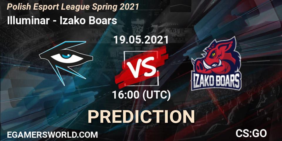 Pronóstico Illuminar - Izako Boars. 19.05.2021 at 16:10, Counter-Strike (CS2), Polska Liga Esportowa S9 Grupa Mistrzowska