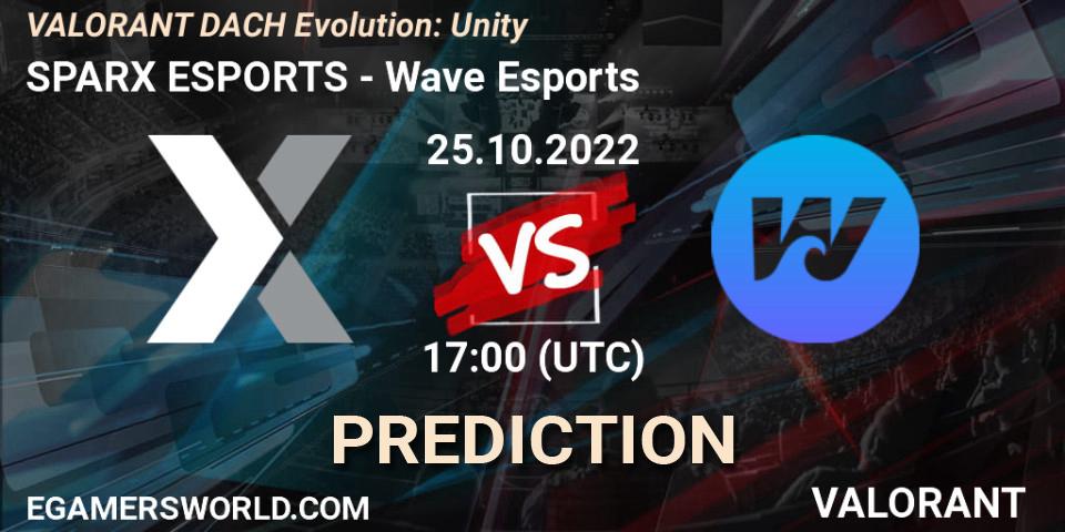 Pronóstico SPARX ESPORTS - Wave Esports. 25.10.2022 at 17:00, VALORANT, VALORANT DACH Evolution: Unity