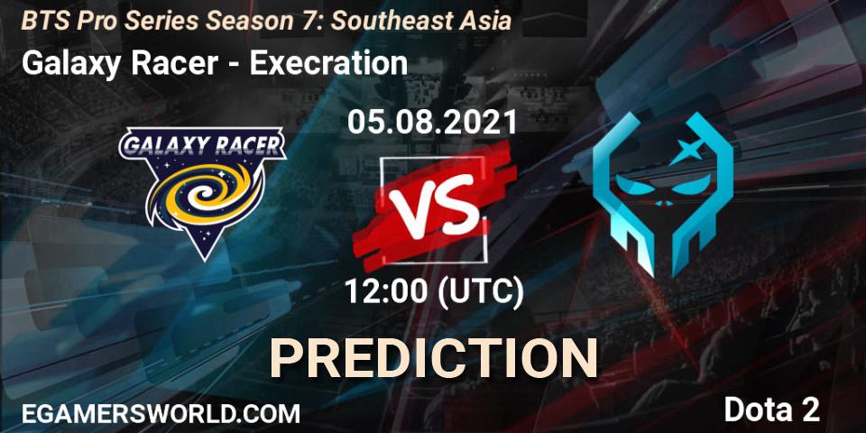 Pronóstico Galaxy Racer - Execration. 05.08.2021 at 13:02, Dota 2, BTS Pro Series Season 7: Southeast Asia