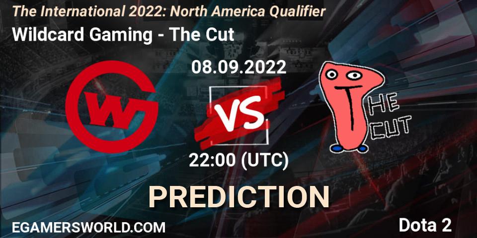 Pronóstico Wildcard Gaming - The Cut. 08.09.2022 at 20:49, Dota 2, The International 2022: North America Qualifier