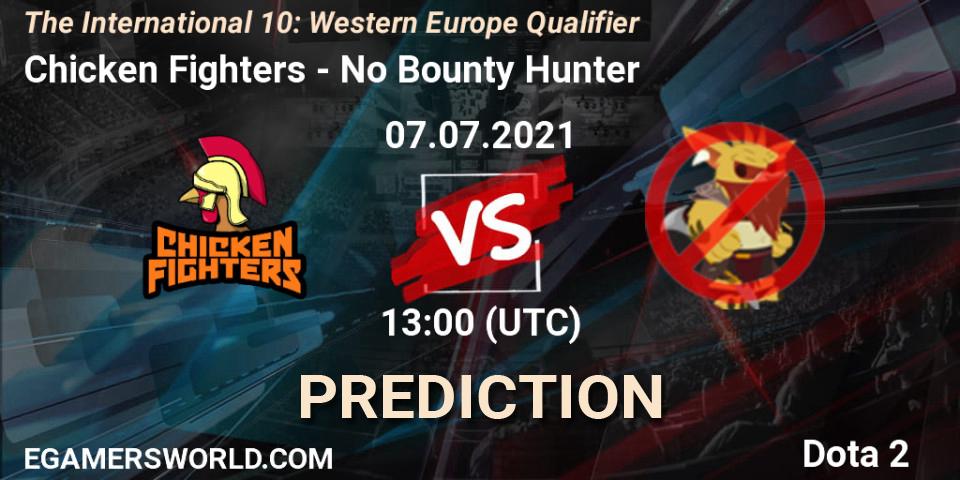 Pronóstico Chicken Fighters - No Bounty Hunter. 07.07.2021 at 09:01, Dota 2, The International 10: Western Europe Qualifier