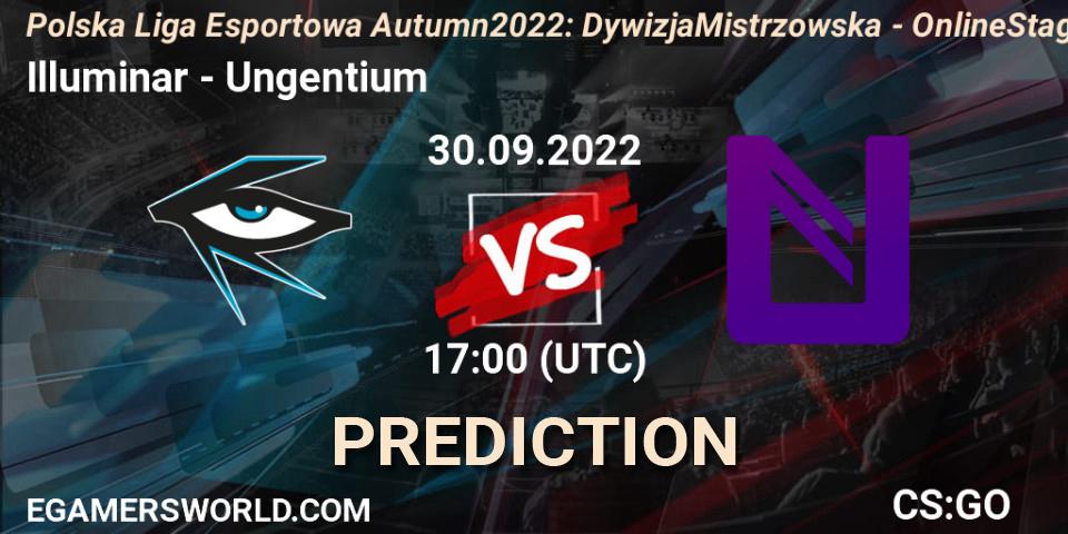 Pronóstico Illuminar - Ungentium. 30.09.22, CS2 (CS:GO), Polska Liga Esportowa Autumn 2022: Dywizja Mistrzowska - Online Stage