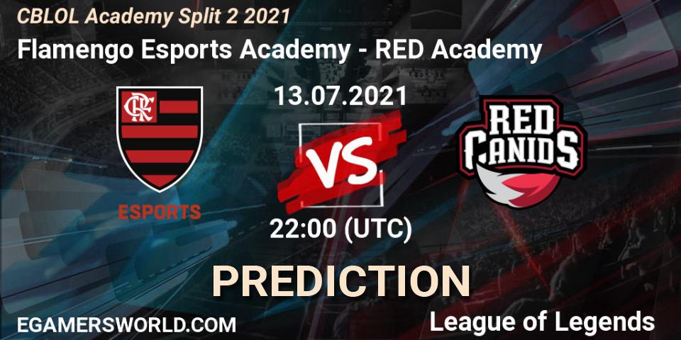 Pronóstico Flamengo Esports Academy - RED Academy. 13.07.2021 at 22:15, LoL, CBLOL Academy Split 2 2021