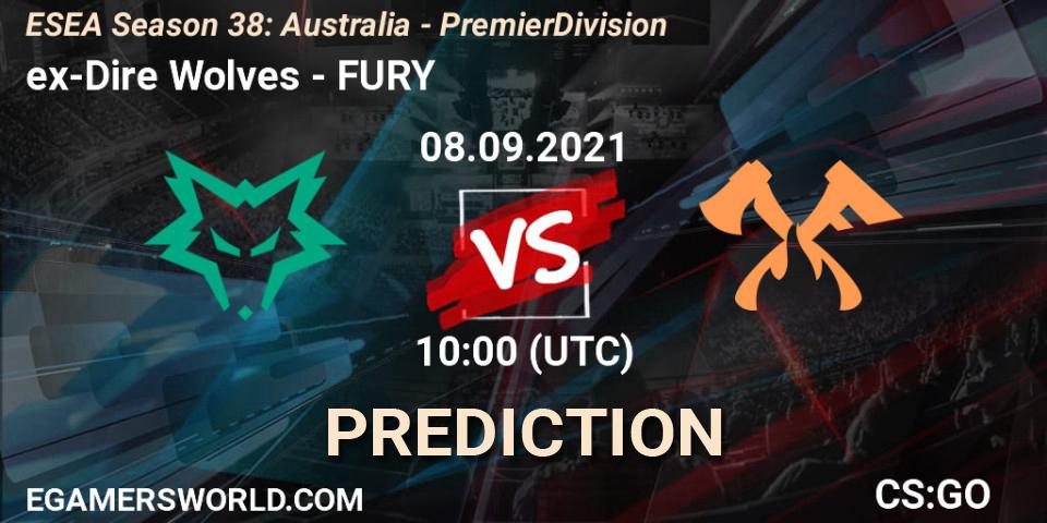 Pronóstico ex-Dire Wolves - FURY. 08.09.21, CS2 (CS:GO), ESEA Season 38: Australia - Premier Division