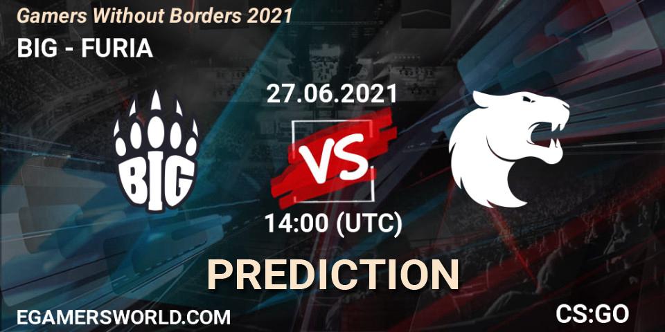 Pronóstico BIG - FURIA. 27.06.2021 at 14:00, Counter-Strike (CS2), Gamers Without Borders 2021