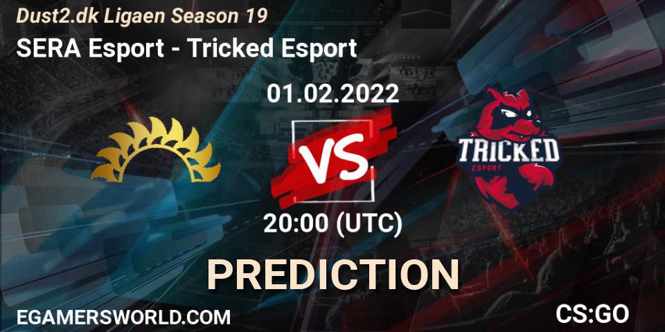 Pronóstico SERA Esport - Tricked Esport. 01.02.2022 at 20:00, Counter-Strike (CS2), Dust2.dk Ligaen Season 19