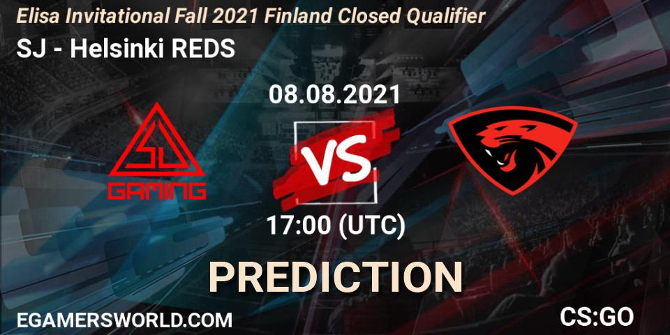 Pronóstico SJ - Helsinki REDS. 08.08.2021 at 17:00, Counter-Strike (CS2), Elisa Invitational Fall 2021 Finland Closed Qualifier