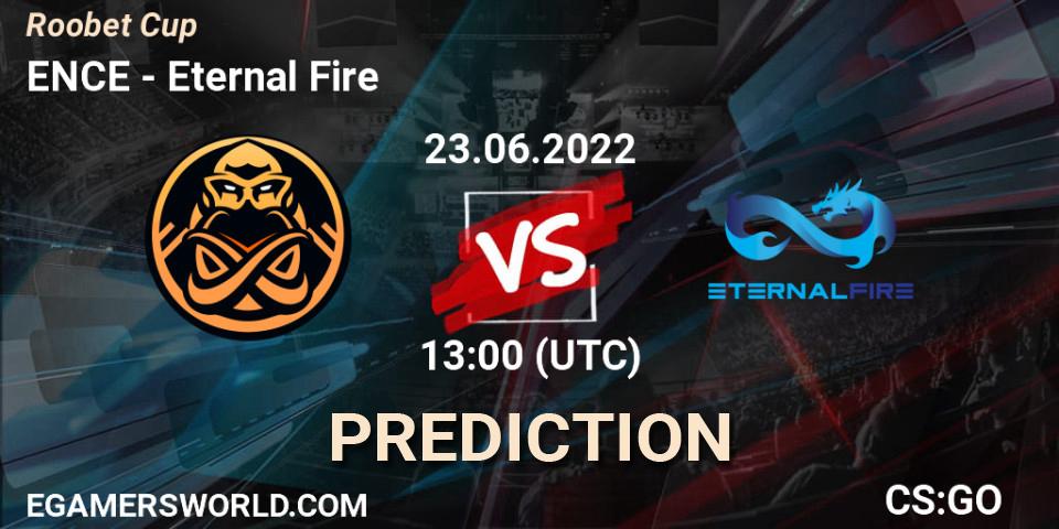 Pronóstico ENCE - Eternal Fire. 23.06.2022 at 13:00, Counter-Strike (CS2), Roobet Cup