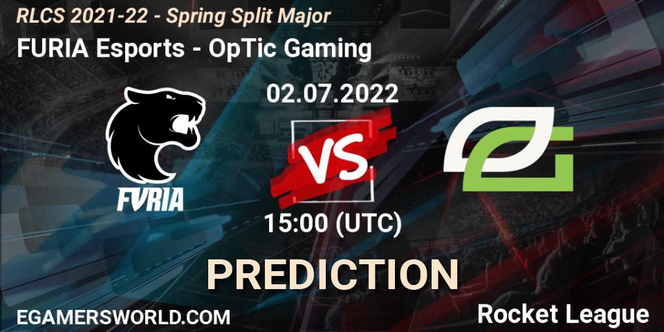 Pronóstico FURIA Esports - OpTic Gaming. 02.07.22, Rocket League, RLCS 2021-22 - Spring Split Major