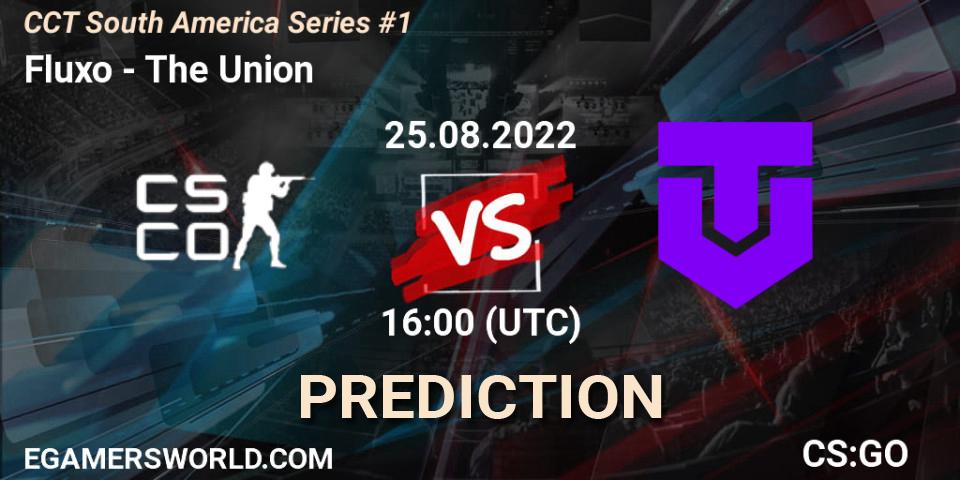 Pronóstico Fluxo - The Union. 25.08.2022 at 15:40, Counter-Strike (CS2), CCT South America Series #1