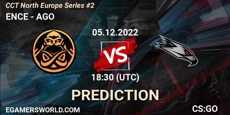 Pronóstico ENCE - AGO. 05.12.2022 at 19:30, Counter-Strike (CS2), CCT North Europe Series #2