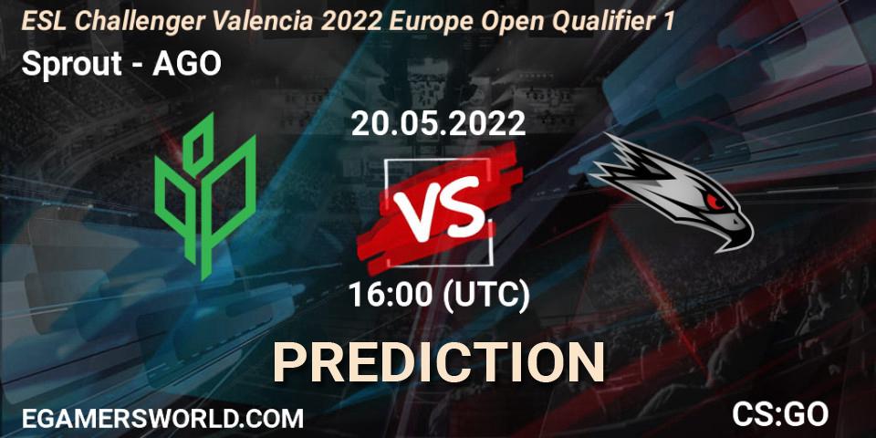 Pronóstico Sprout - AGO. 20.05.22, CS2 (CS:GO), ESL Challenger Valencia 2022 Europe Open Qualifier 1