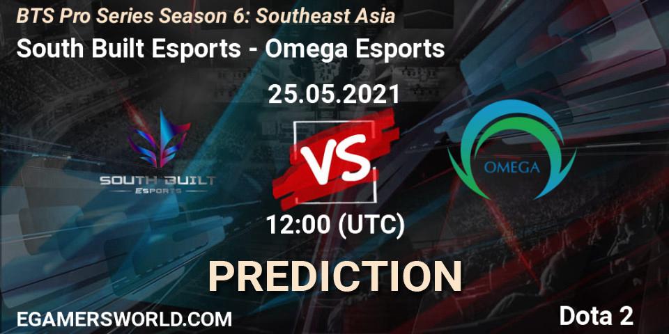Pronóstico South Built Esports - Omega Esports. 25.05.2021 at 13:20, Dota 2, BTS Pro Series Season 6: Southeast Asia
