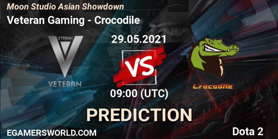 Pronóstico Veteran Gaming - Crocodile. 29.05.21, Dota 2, Moon Studio Asian Showdown