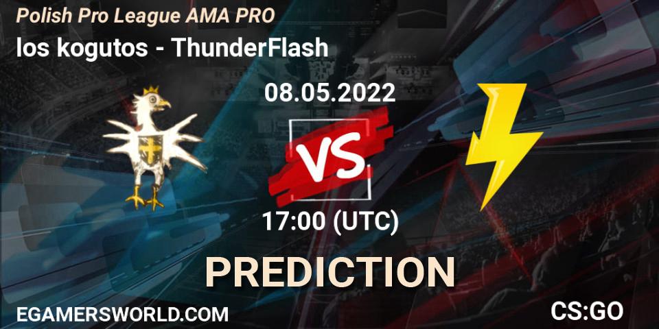 Pronóstico los kogutos - ThunderFlash. 08.05.2022 at 17:00, Counter-Strike (CS2), Polish Pro League AMA PRO