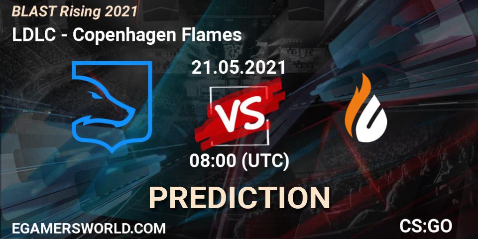 Pronóstico LDLC - Copenhagen Flames. 21.05.21, CS2 (CS:GO), BLAST Rising 2021