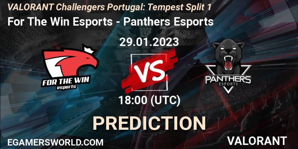 Pronóstico For The Win Esports - Panthers Esports. 20.02.23, VALORANT, VALORANT Challengers 2023 Portugal: Tempest Split 1