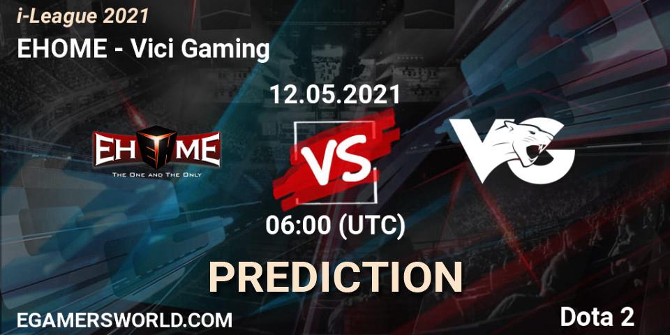 Pronóstico EHOME - Vici Gaming. 12.05.2021 at 06:00, Dota 2, i-League 2021 Season 1